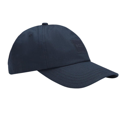 Blue - Side - Boss Mens Cotton Baseball Cap