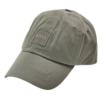 Green - Front - Boss Mens Cotton Baseball Cap