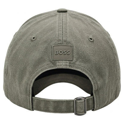 Green - Back - Boss Mens Cotton Baseball Cap