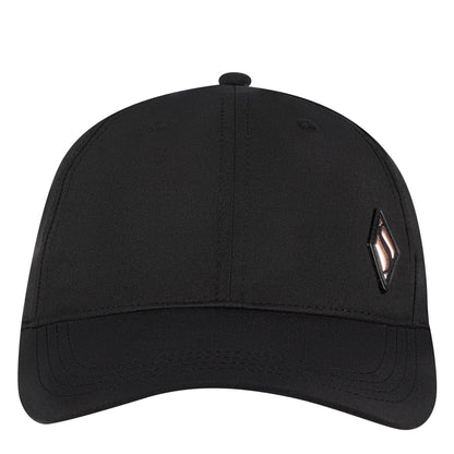 Black - Front - Skechers Unisex Adult Logo Baseball Cap