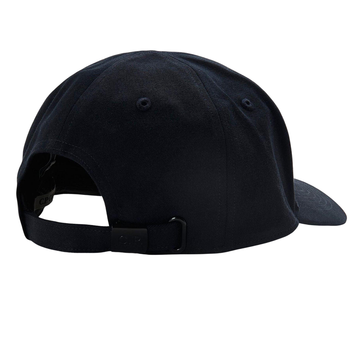 Blue - Back - C.P. Company Mens Embroidered Logo Baseball Cap