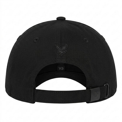 Black Blend - Back - Lyle & Scott Eagle Cotton Baseball Cap