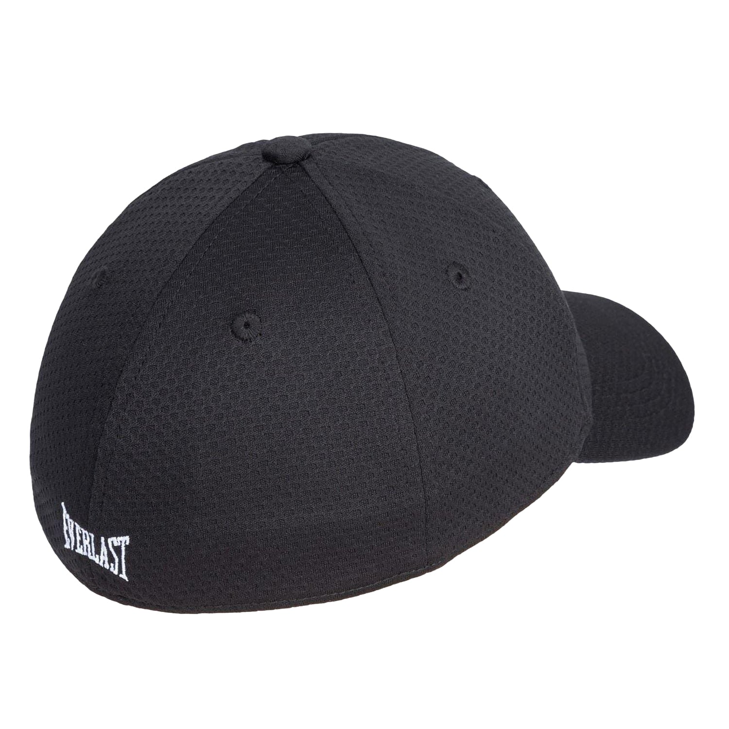 Black - Back - Everlast Unisex Adult Embroidered Logo Mesh Cap