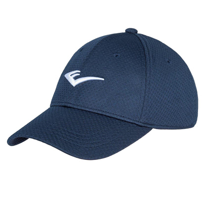 Navy - Side - Everlast Unisex Adult Embroidered Logo Mesh Cap
