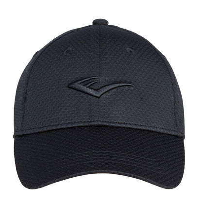 Triple Black - Front - Everlast Unisex Adult Embroidered Logo Mesh Cap