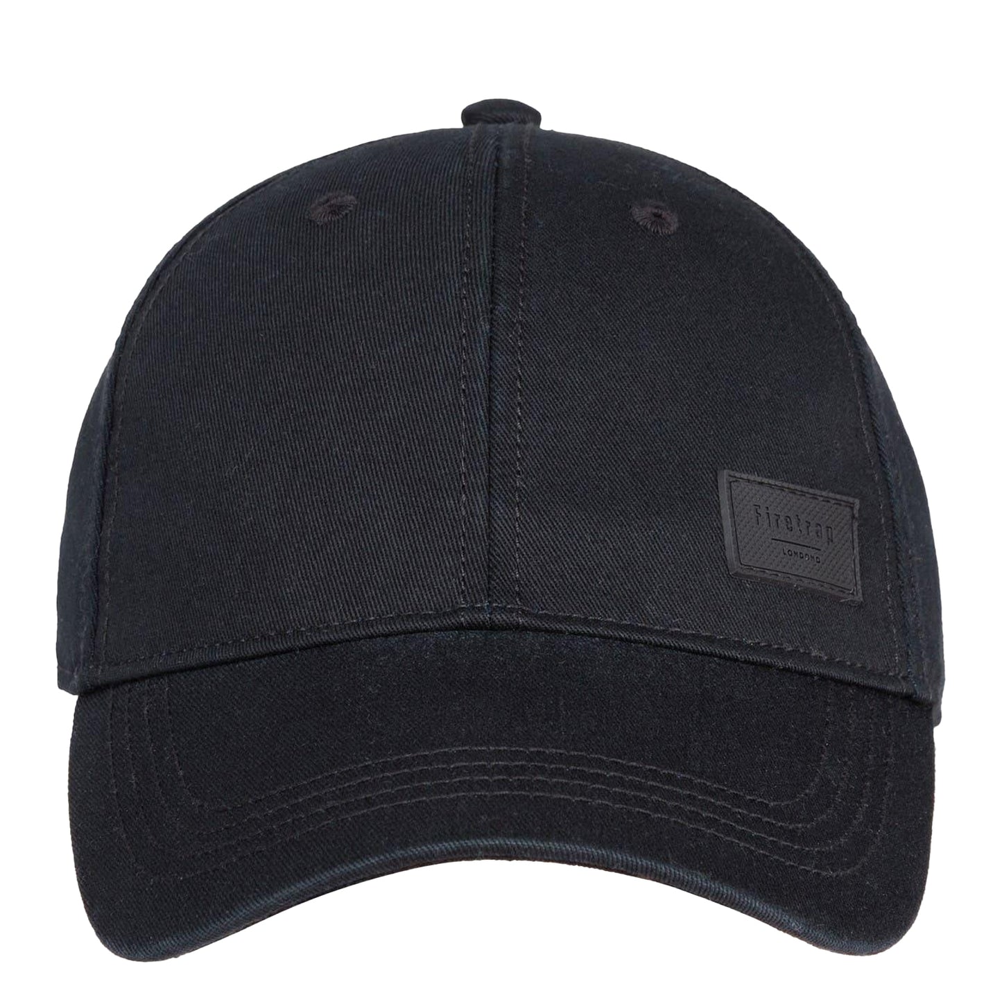 Black - Front - Firetrap Mens Canvasas Logo Baseball Cap