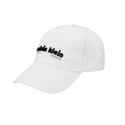 Brilliant White - Front - Calvin Klein Bauhaus 3D Logo Baseball Cap