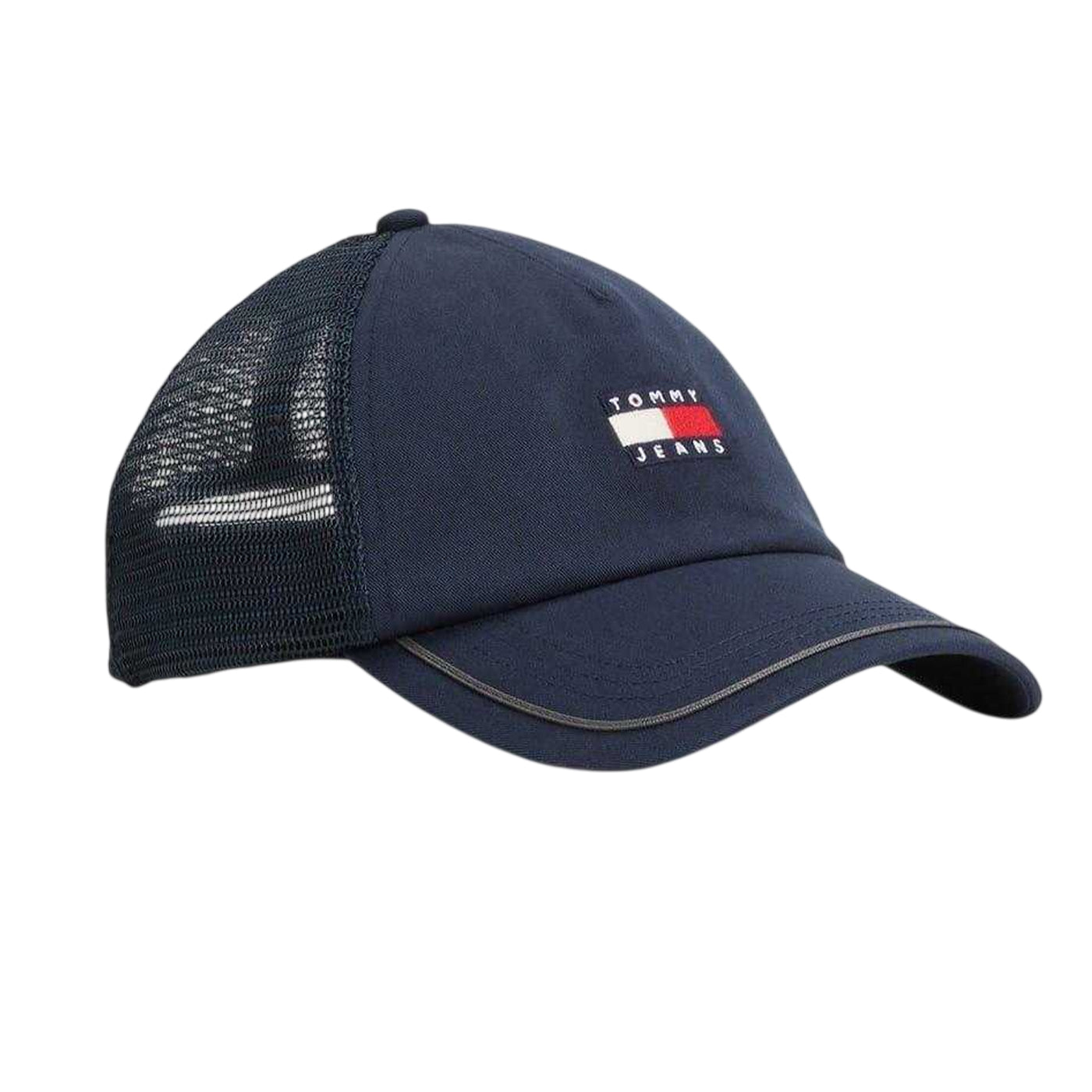Dark Navy - Front - Tommy Jeans Unisex Adult Heritage Trucker Cap