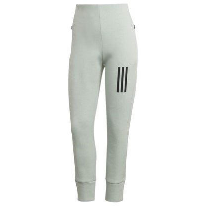 Green - Front - Adidas Womens-Ladies Mission Victory High Waist Slim Jogging Bottoms