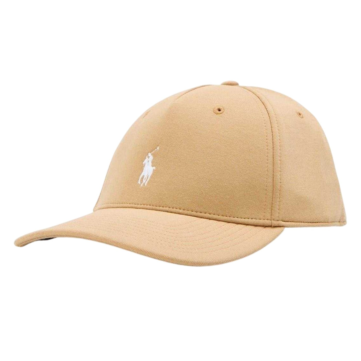 Vintage Khaki - Front - Ralph Lauren Mens Polo Summer Baseball Cap