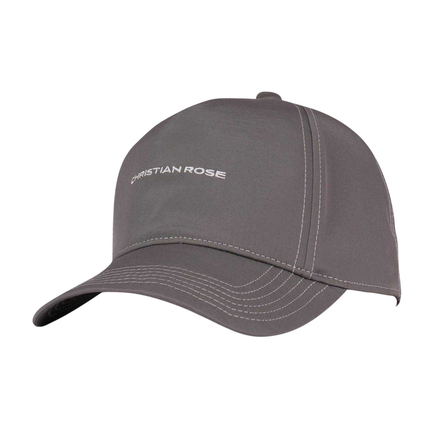 White-Grey - Side - Christian Rose Unisex Adult Unstructured Trucker Cap