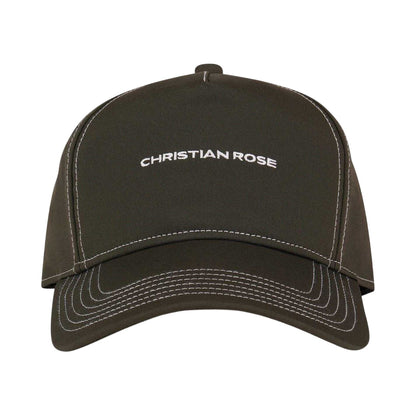 White-Olive - Front - Christian Rose Unisex Adult Unstructured Trucker Cap