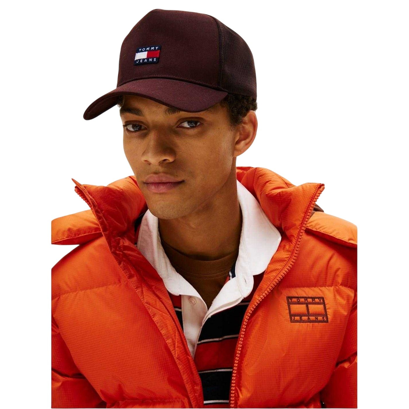 Brown - Lifestyle - Tommy Jeans Logo Adjustable Trucker Cap