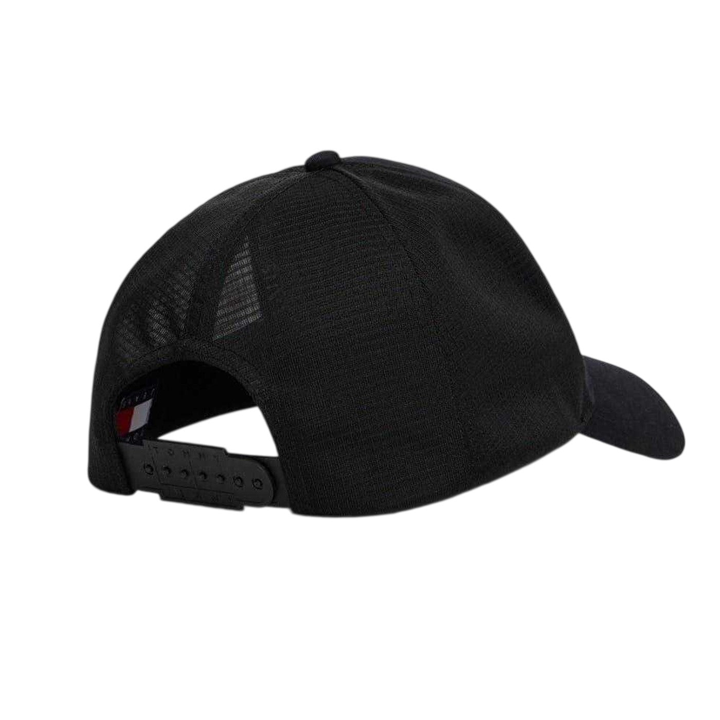 Black - Back - Tommy Jeans Logo Adjustable Trucker Cap