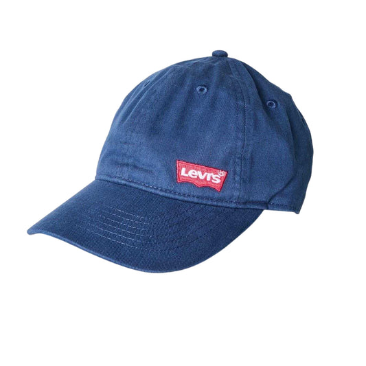 Dress Blues - Front - Levis Unisex Adult Embroidered Logo Cotton Casual Dad Hat