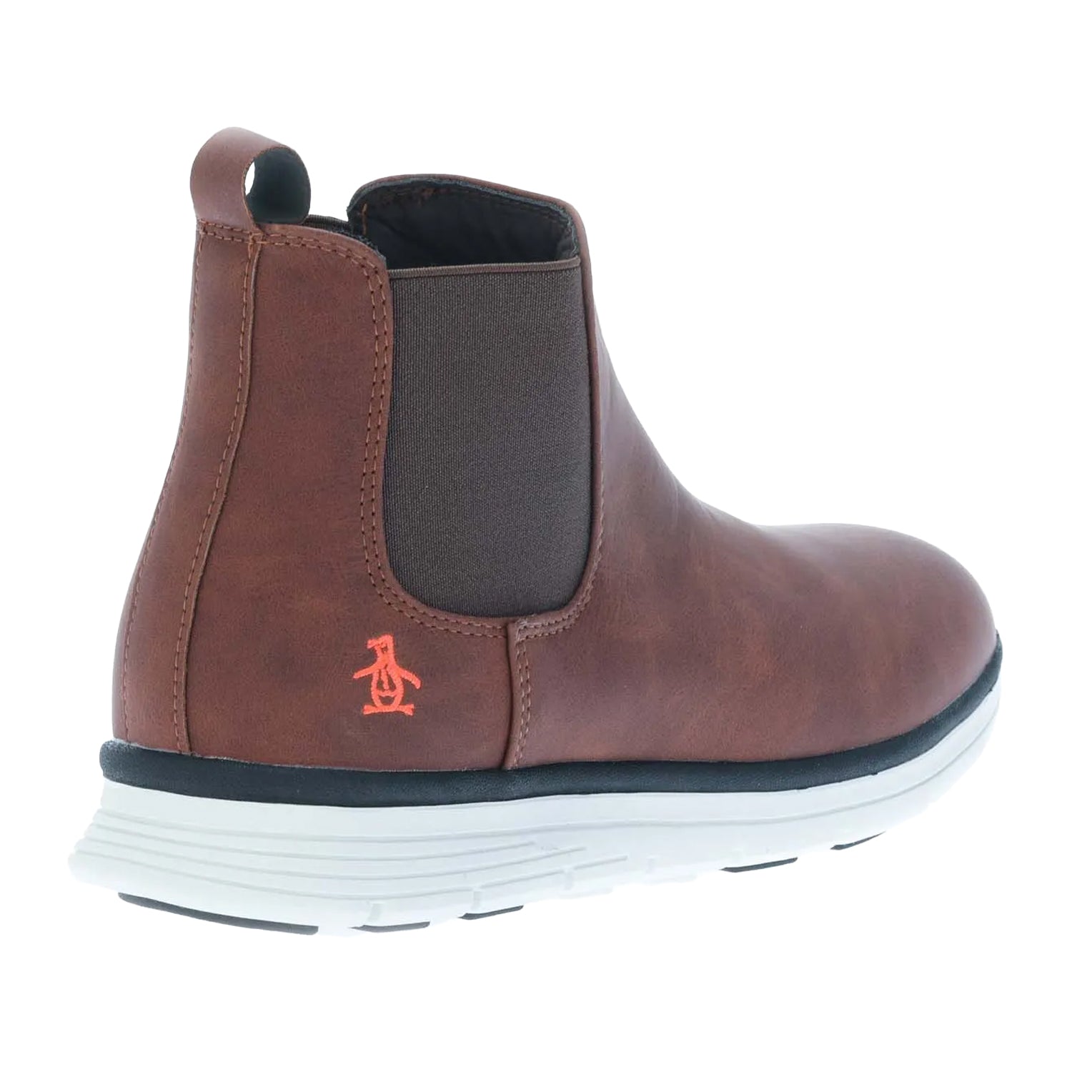 Tan - Back - Original Penguin Childrens-Kids Nico Ankle Boots