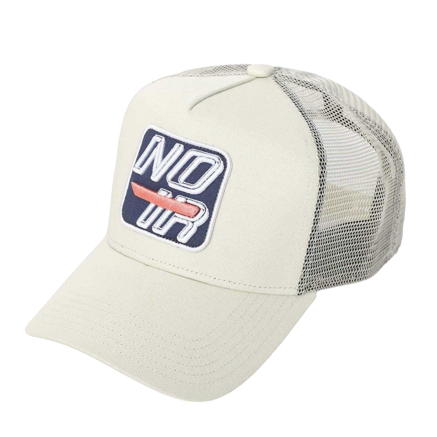 Off White - Front - Societe Noir Unisex Adult Box Trucker Cap
