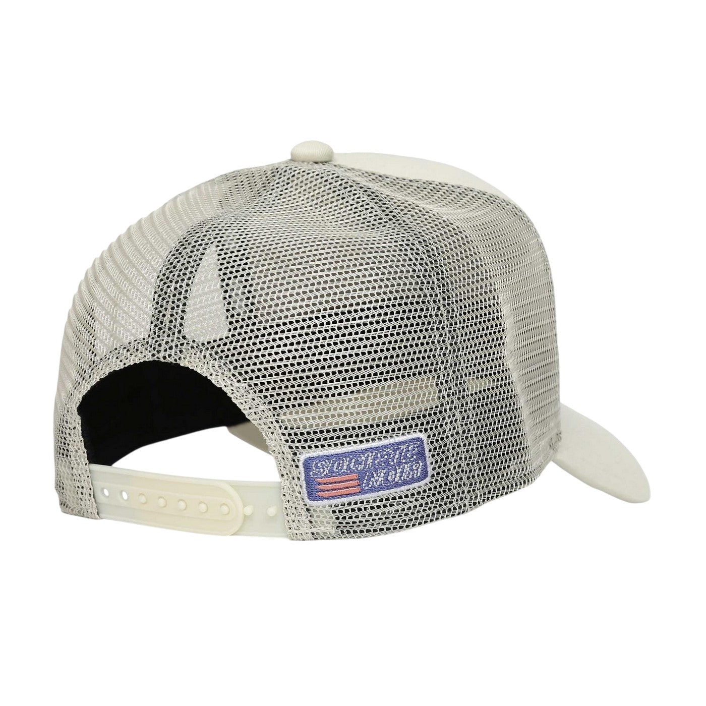 Off White - Back - Societe Noir Unisex Adult Box Trucker Cap