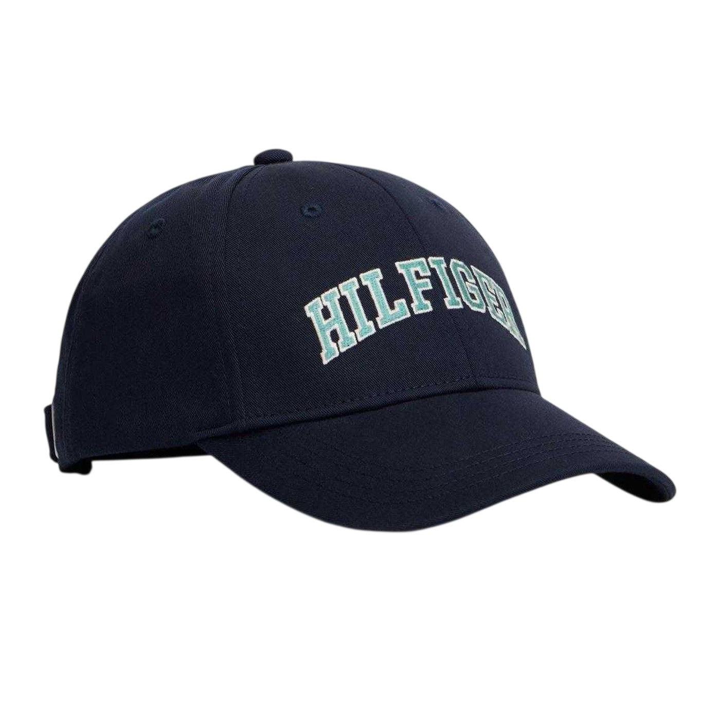 Space Blue - Front - Tommy Hilfiger Childrens-Kids Varsity Varsity Fabric Baseball Cap