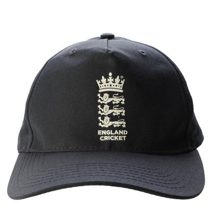 Navy - Front - Castore Unisex Adult England Cricket Baseball Cap