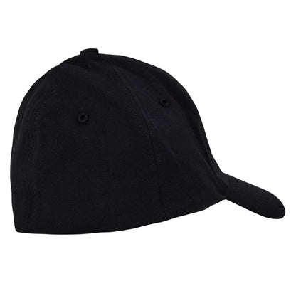 Jet Black - Back - Lyle & Scott Mens Logo Cotton Sport Dad Hat