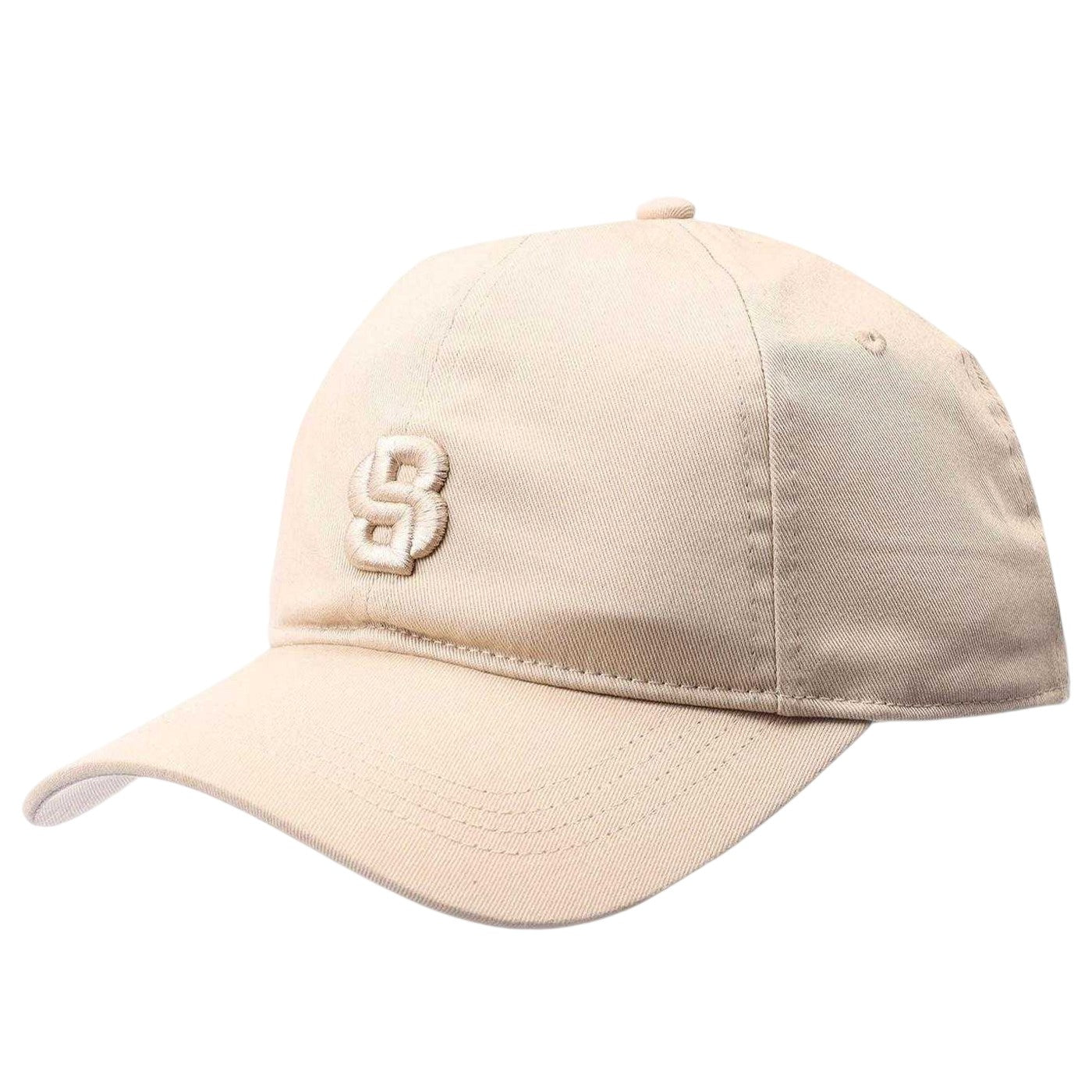 Beige - Lifestyle - Boss Womens-Ladies Monogram Baseball Cap