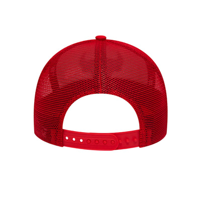 Red-White - Back - New Era Chicago Bulls Trucker Cap