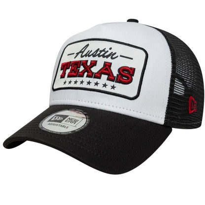 Black-White - Lifestyle - New Era Austin Texas Everyday Trucker Cap