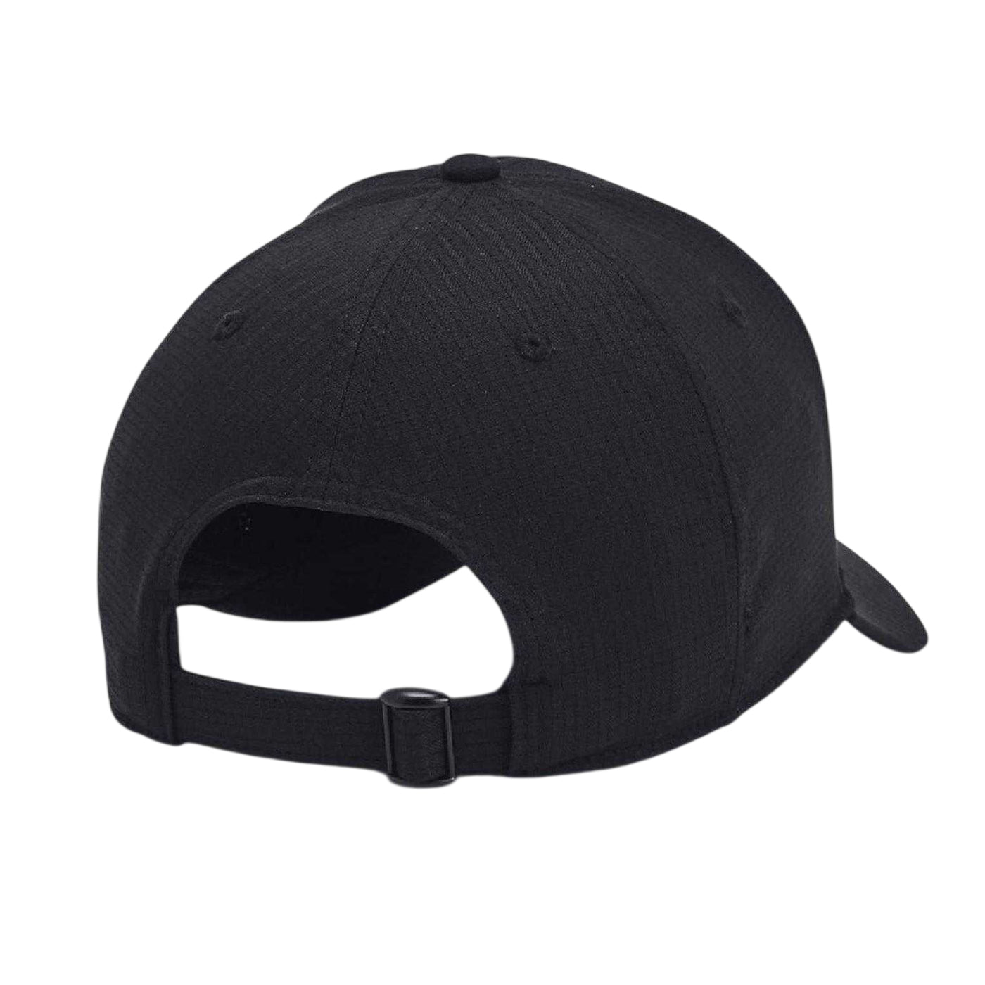 Black - Back - Under Armour Mens Armourvent Flat Cap