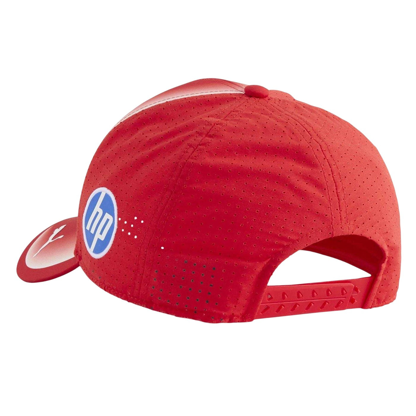 Red - Back - Ferrari Unisex Adult Baseball Cap