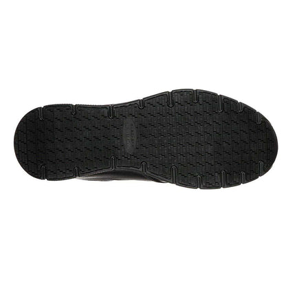 Black - Back - Skechers Mens Nampa Groton Relaxed Fit Shoes