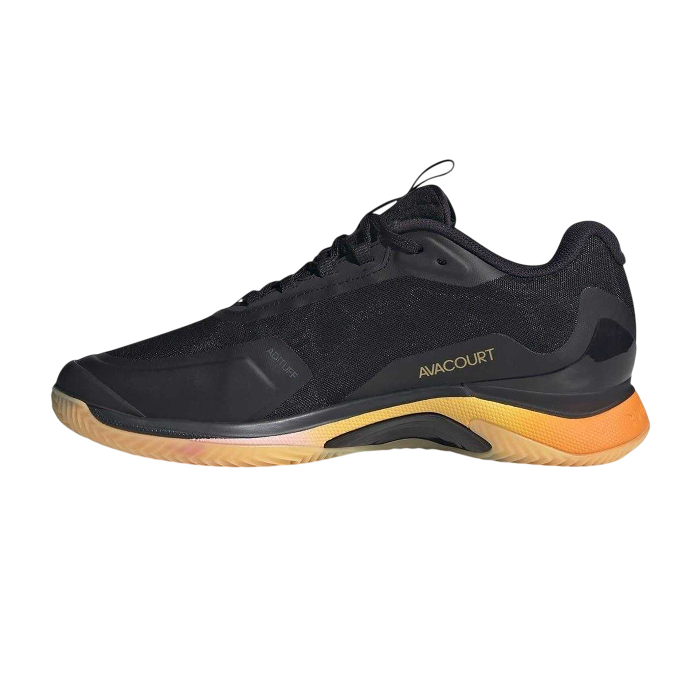 Black-Metal-Spark - Side - Adidas Womens-Ladies Avacourt 2 Bounce Tennis Shoes