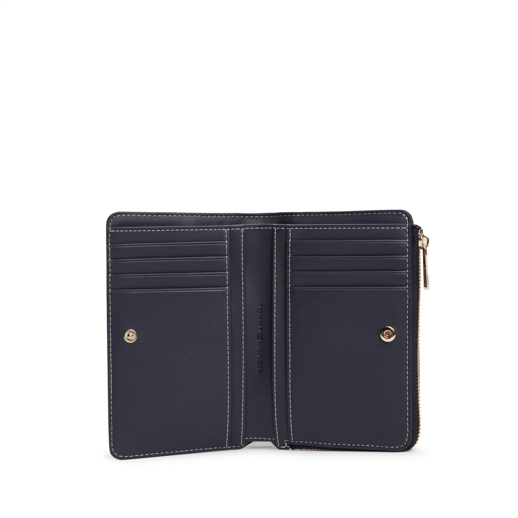 Blue Marl - Side - Tommy Hilfiger Monogram Purse