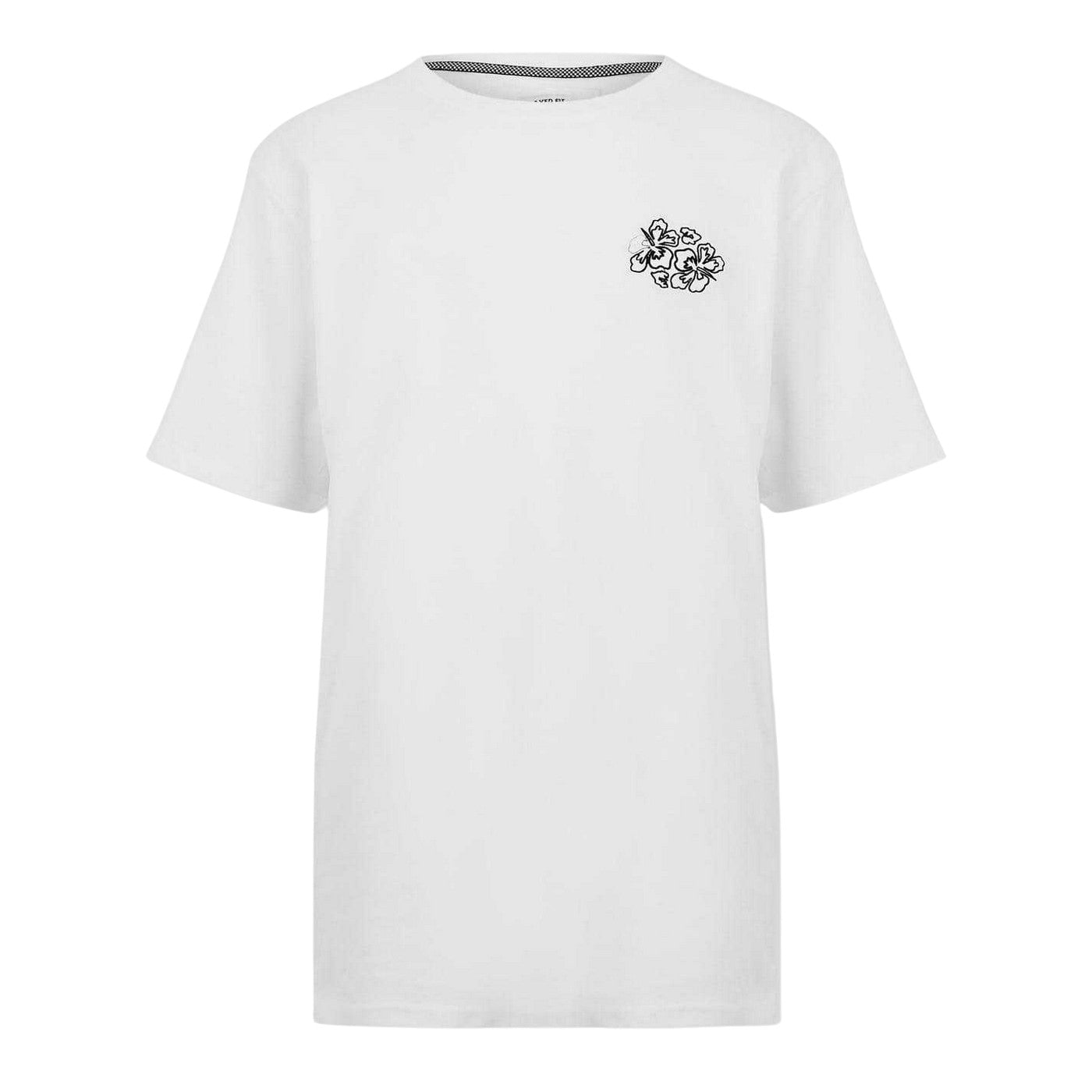 White - Front - Threadbare Mens Carna T-Shirt