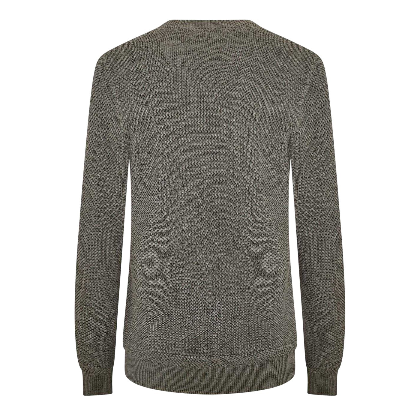 Slate - Back - Jack Wills Mens Linus Seed Stitched Jumper