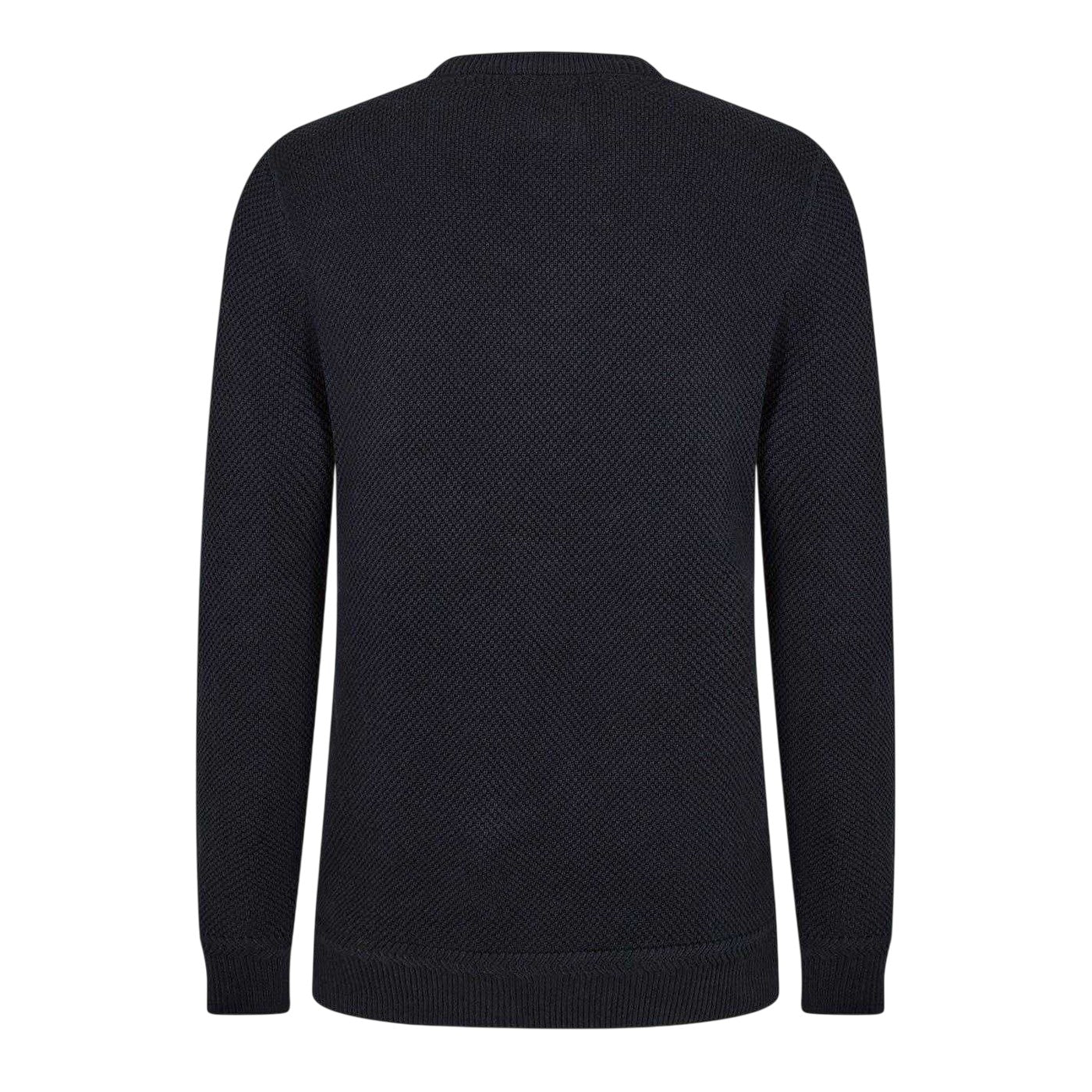 Black - Back - Jack Wills Mens Linus Seed Stitched Jumper