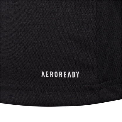 Black-White - Side - Adidas Childrens-Kids Sereno 3 Stripes Track Jacket