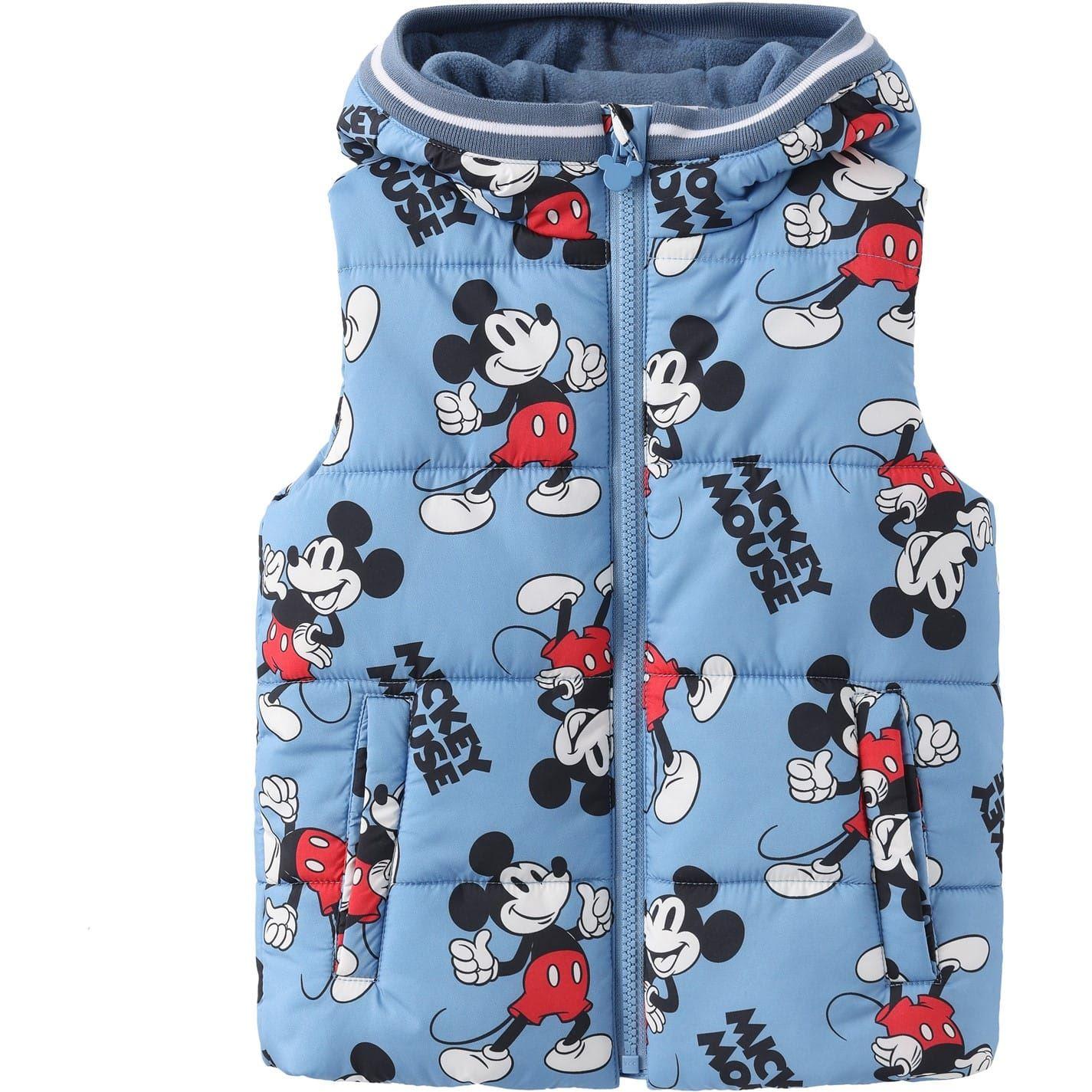 Grey - Back - Mickey Mouse Childrens-Kids Mickey Mouse Co-ord Set