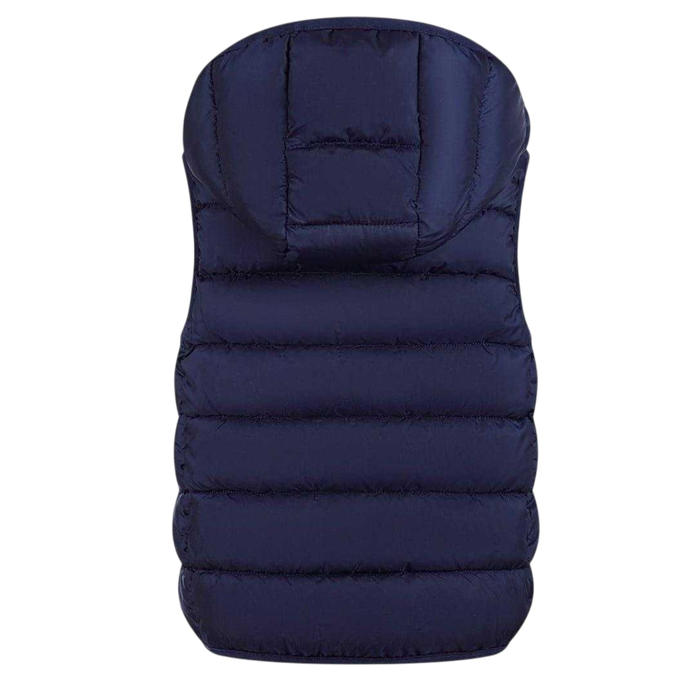 Dark Blue - Back - Minoti Girls Puffer Quilted Gilet
