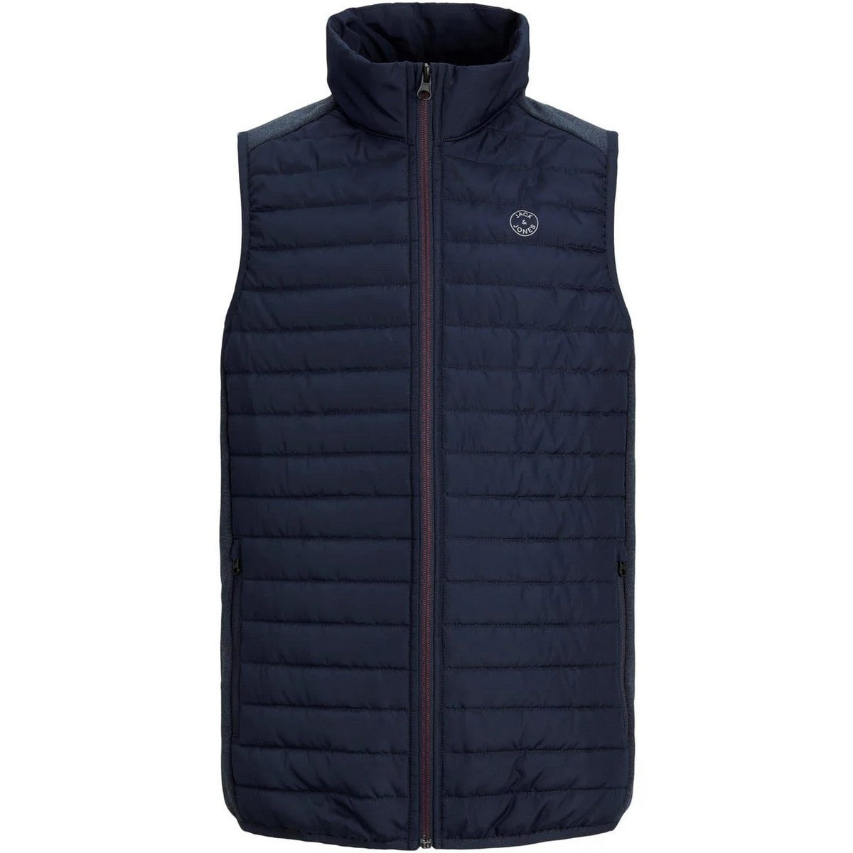 Navy Blazer - Front - Jack And Jones Boys Classic Polyester Gilet
