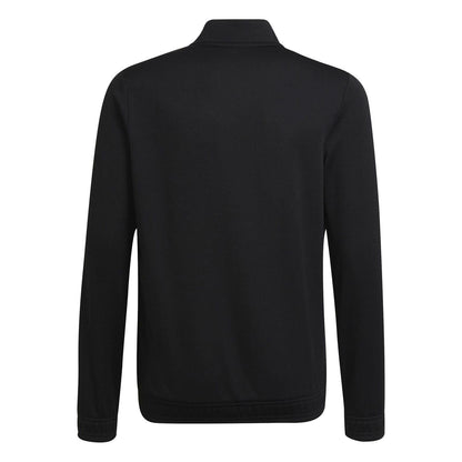 Black - Back - Adidas Childrens-Kids Entrada 22 Track Jacket
