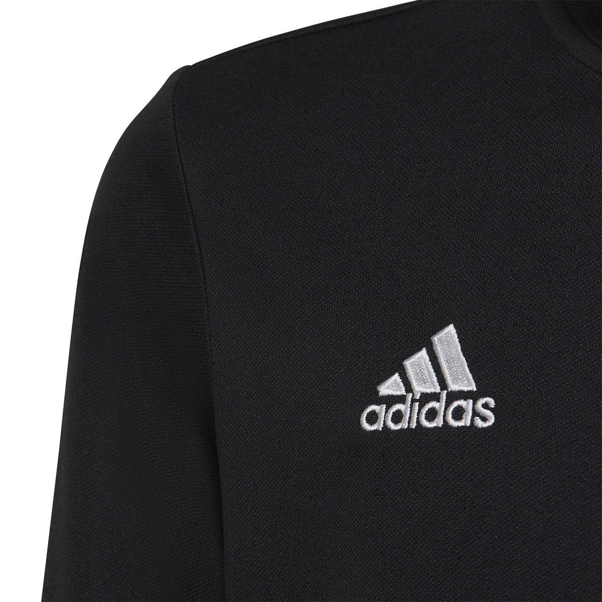 Black - Side - Adidas Childrens-Kids Entrada 22 Track Jacket