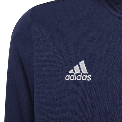 Navy - Side - Adidas Childrens-Kids Entrada 22 Track Jacket