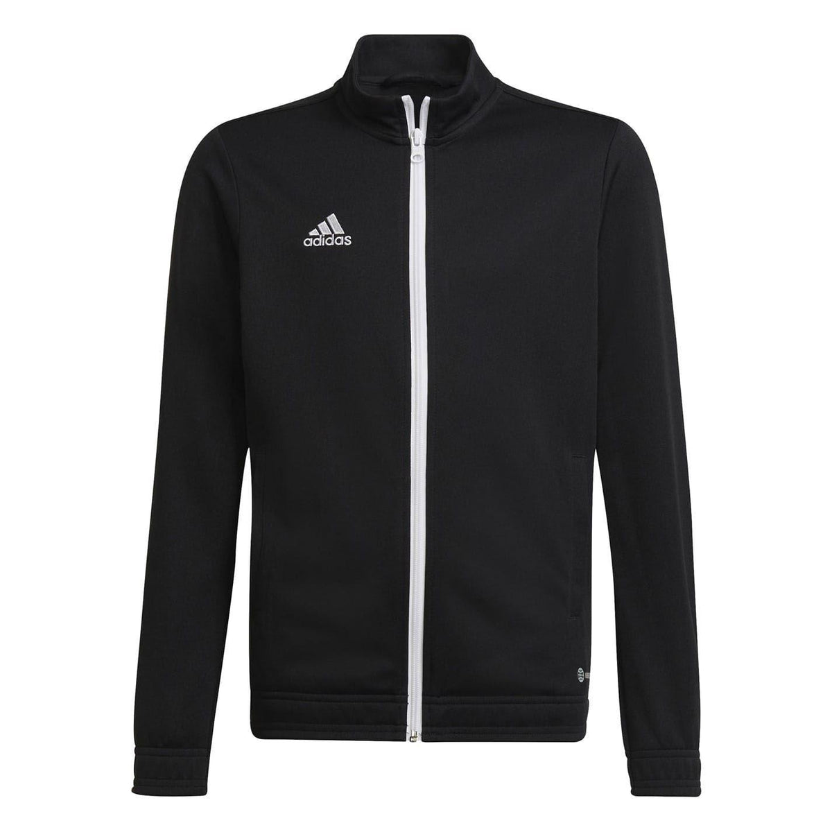 Black - Front - Adidas Childrens-Kids Entrada 22 Track Jacket
