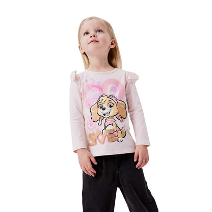 Festival Bloom - Lifestyle - Paw Patrol Girls Skye Graphic Print Crew Neck Regular T-Shirt