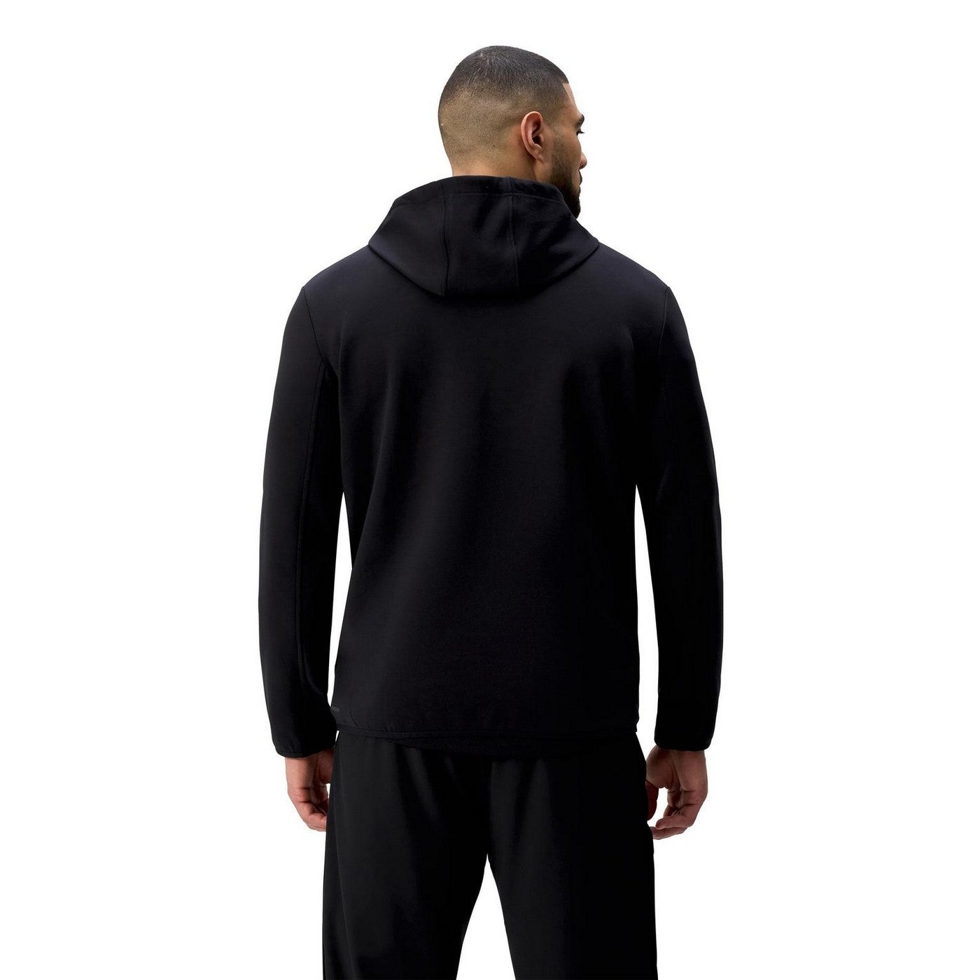 Black - Back - Canterbury Mens Tempo+ Full Zip Hoodie