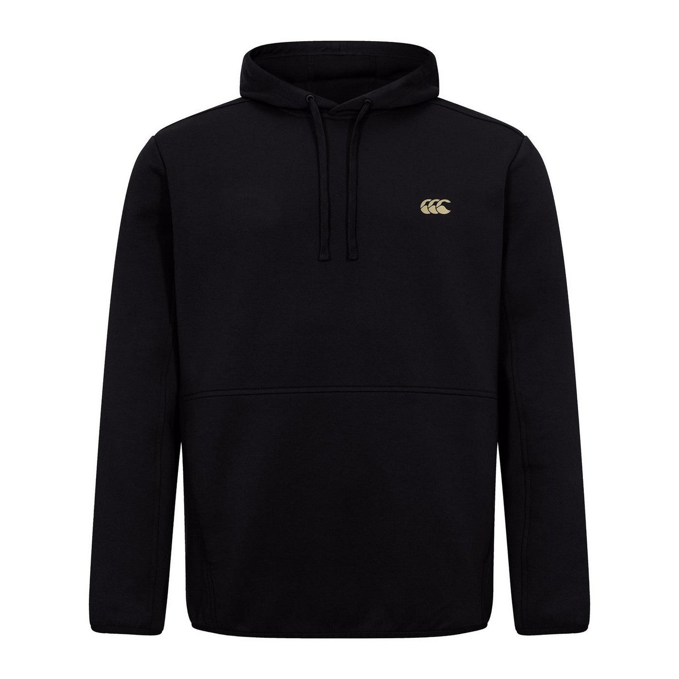 Black - Front - Canterbury Mens Tempo+ Full Zip Hoodie