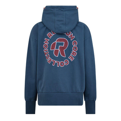 Midnight - Back - Red Run Womens-Ladies Core Back Print Cotton Hoodie