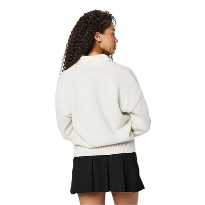 Light Heather - Pack Shot - Jack Wills Womens-Ladies Knitted V Neck Cardigan