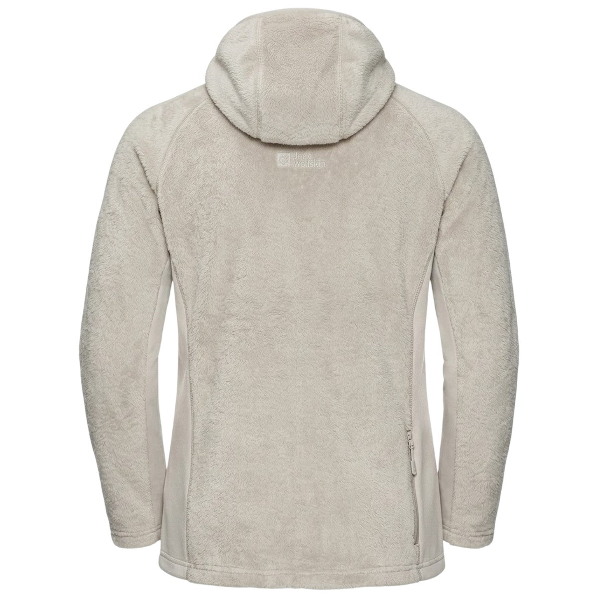 Sand - Back - Jack Wolfskin Womens-Ladies Rotwand Raglan Hooded Jacket